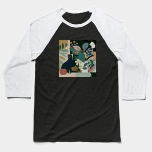 Vintage Cat Baseball T-Shirt